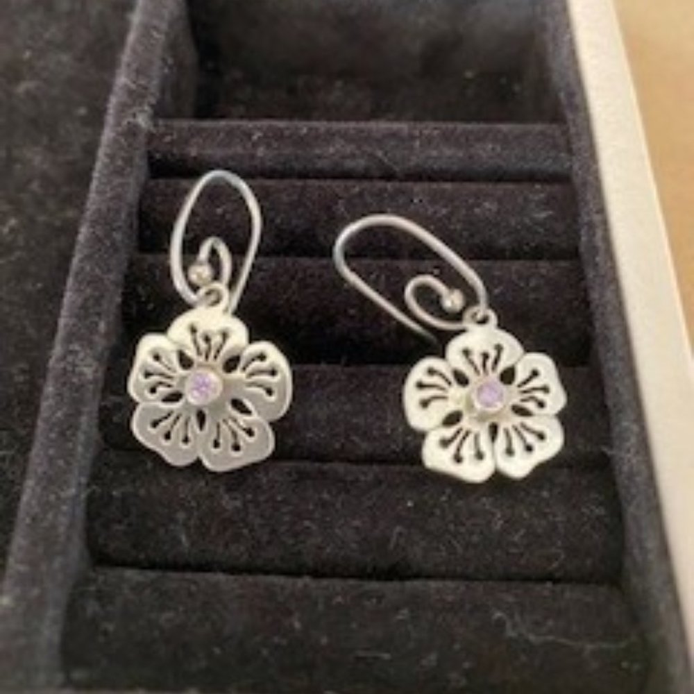 Pandora Silver Earrings